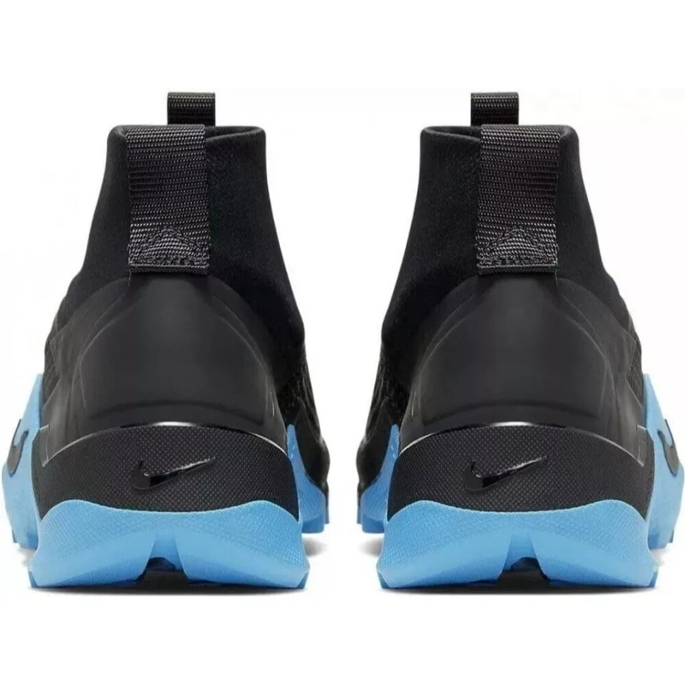 Nike Metcon X SF Mens Training Shoes Size 6 Black & Light Current Blue BQ3123-04 - Picture 5 of 6